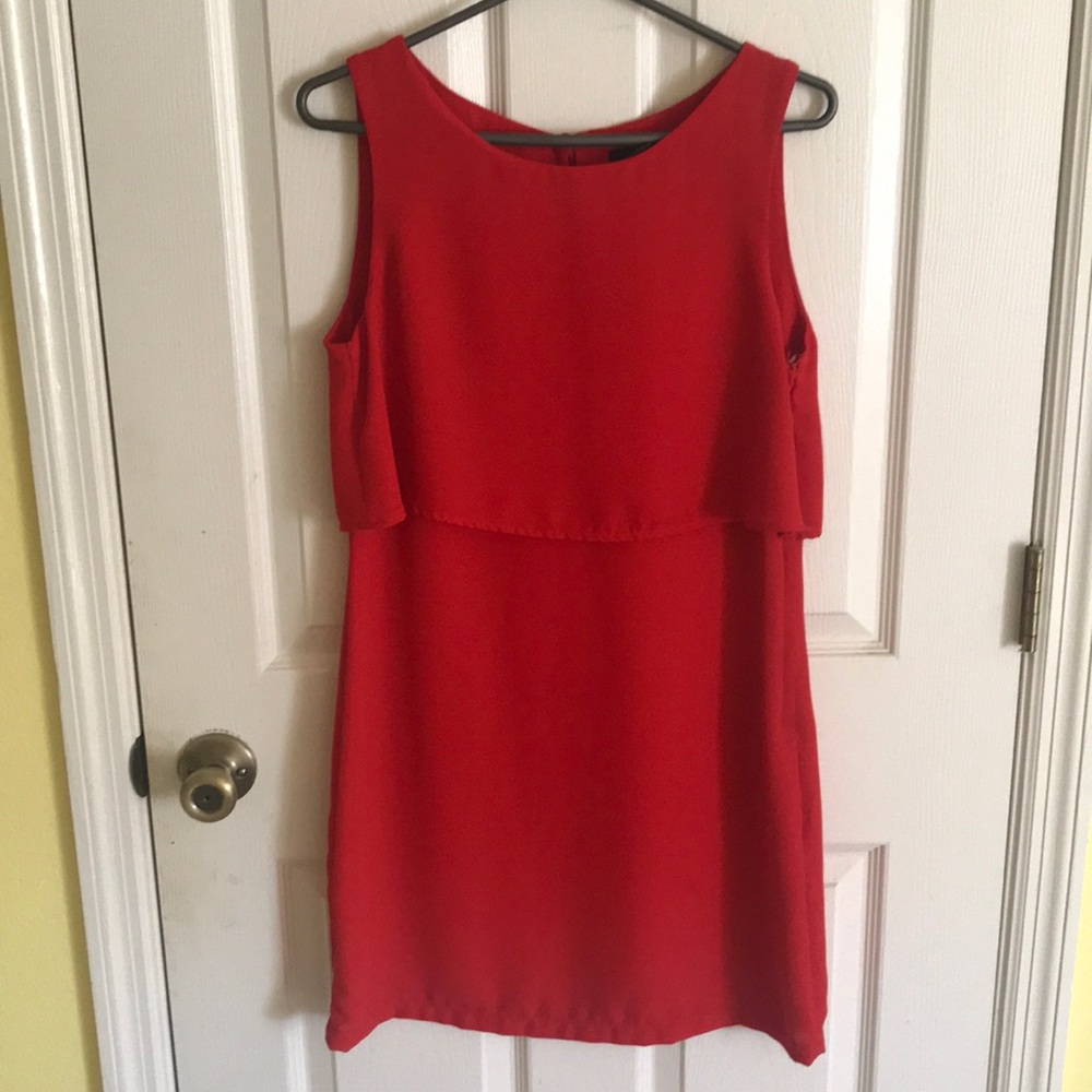Red dress